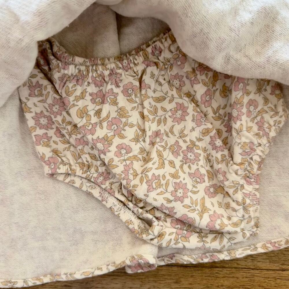 Quincy Mae Carina Dress  & Bloomers - Size 3-6 months - Picture 5 of 6